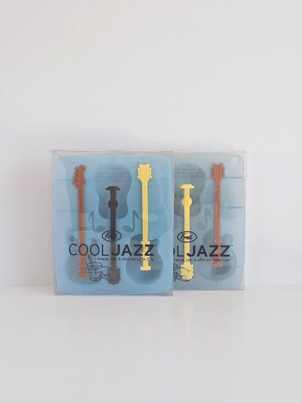 Fred Cool Jazz Freeze And Stir Ice Trays, Set Of 2 New And Unused